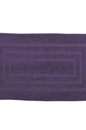 Dernière Chance Tapis de bain pas cher Violet 50x85cm