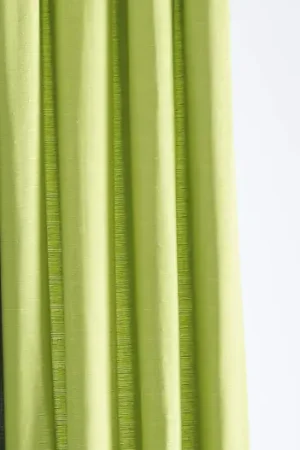 Rideau Jacquard Paille de Riz Vert anis Top Vente