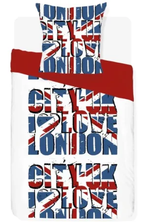 Nouvelle Collection Housse de couette pas cher I love London
