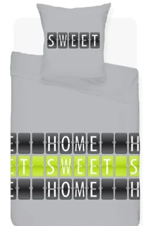 Housse de couette pas cher Home Sweet Home Achat Immédiat
