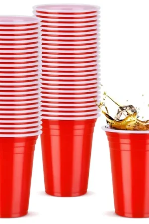 Populaire Gobelet Americain Rouge GeantRéutilisable 50cl x10 pièces