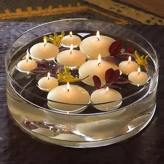 Meilleur Choix Vase bougie flottante coupelle