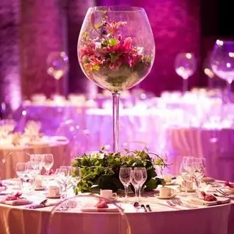Vase Verre a Vin Mariage Géant 40cm Paiement Sécurisé