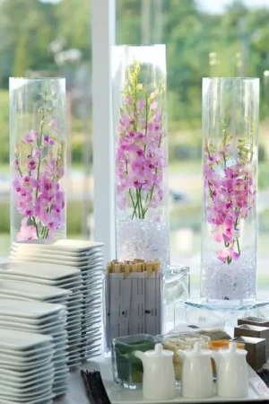 Vase mariage cylindrique 60cm Must-Have