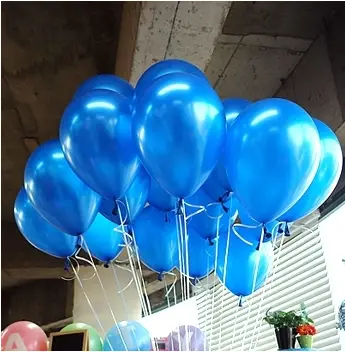 Ballon mariage nacre Turquoise 30cm x 100 pièces Vente Directe