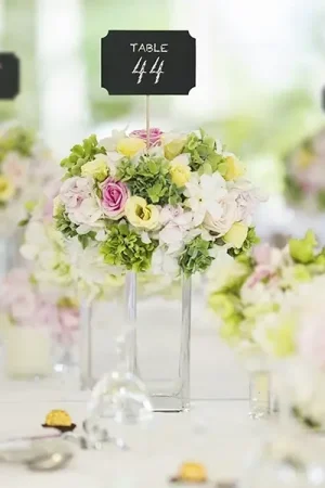 Marque Table mariage Ardoise sur Tige X 4 pièces Offre Du Jour