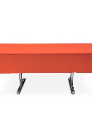 Nappe en tissu intissé Rouge Rectangle 3m x 150cm Jusqu'à Épuisement Des Stocks