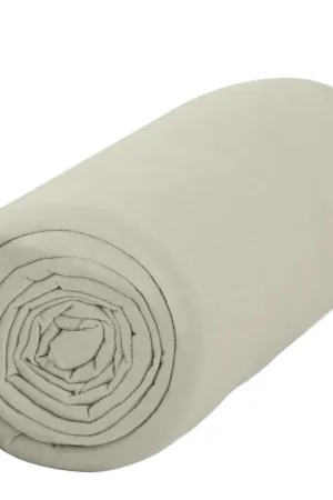 Nouvel Arrivage Drap housse 90x190 cm Ivoire 100% coton