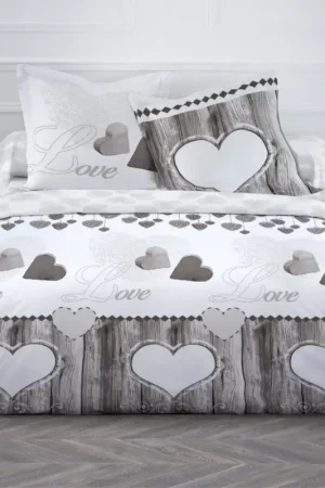 Certifié Housse de couette 220x240 Wood Love