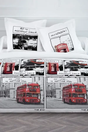 Meilleur Prix Housse de couette 220x240 BD London