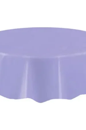 Solde Nappe ronde en plastique Parme 210cm