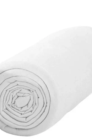 Affaire À Saisir Drap housse Jersey Blanc 160x200