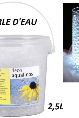 Offre Limitée Perle Gel d'Eau Floral Transparent 2,50L