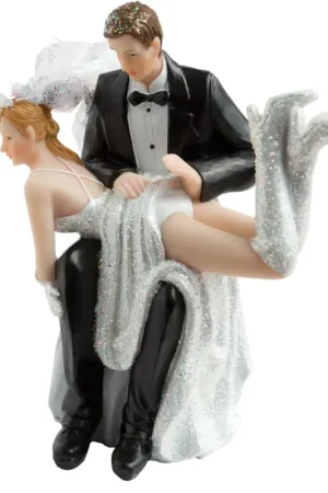 Figurine mariage fantaisie La Fessée Prix Bas