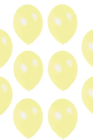 Ballon mariage nacre Jaune 30cm x 100 pièces Commander Maintenant