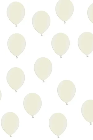 Livraison Express Mini ballon gonflable nacré Ivoire 12cm x 100 pièces