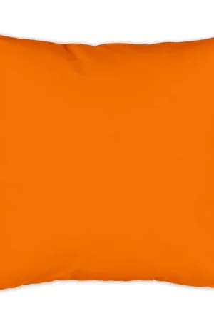 Coussin deco pas cher Orange 40x40 Bon Marché