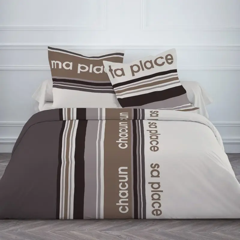 Super Prix Housse de couette pas cher 220x240 Enjoy Chacun sa place