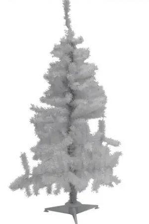 Sapin de Noel Artificiel Argent 120 cm Bon Marché