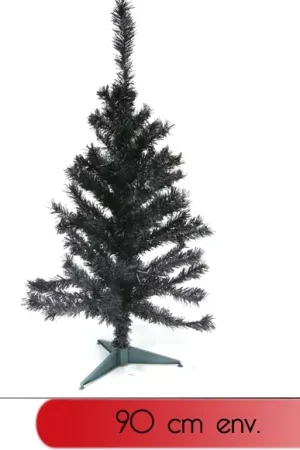 Nouvelle Collection Sapin artificiel Noir 90cm