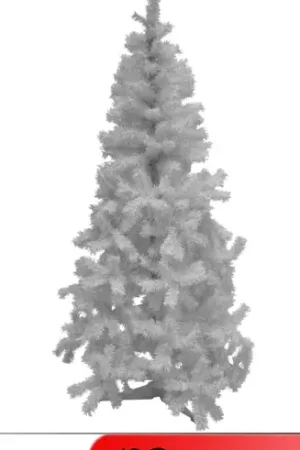 Sapin de noel Artificiel Argent 180 cm Authentique