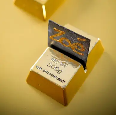 Expédié Aujourd'hui Marque place mariage Lingot D'or