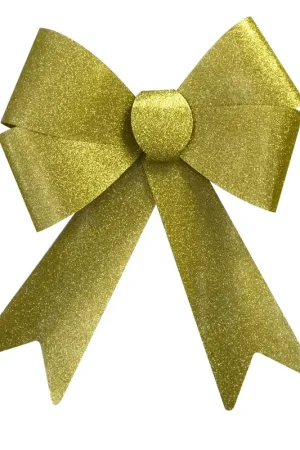 Noeud pailleté decoration noel Or 50cm Jusqu'à Épuisement Des Stocks