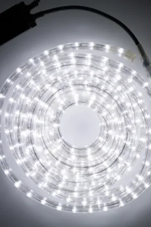 Guirlande tube lumineux LED 12 Mètres Blanc Livraison Express