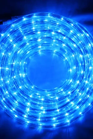 Expédition Rapide Guirlande tube lumineux LED 12 Mètres Bleu