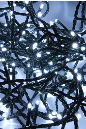 Authentique Guirlande lumineuse de noel 300 LED Blanc