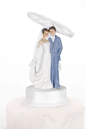 Commande En Gros Couple de mariés sous Ombrelle