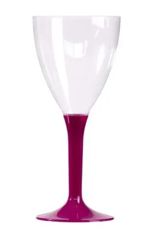 Verre à vin plastique Pourpre x 20 Affaire À Saisir