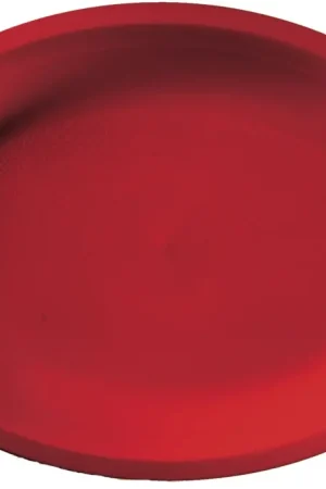 Prix Réduit Plateau en plastique ovale Rouge 32cm x 25 pièces
