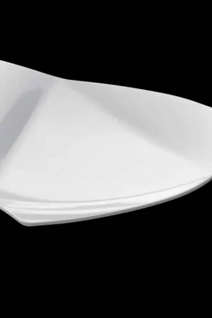 Verrine mariage design triangle Blanc x 50 pièces Usine Directe