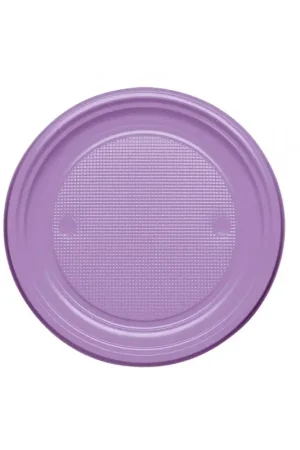 Assiette en plastique ronde Parme 18cm x 12pièces Affaire À Saisir