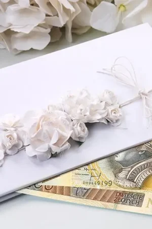 Etui Cadeau avec fleurs pour billet Petit Prix