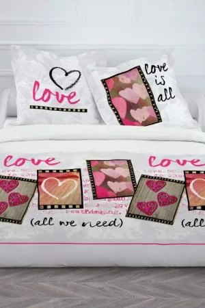 Super Prix Housse de couette pas cher 220x240 Enjoy Map Loves