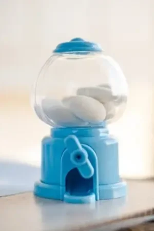 Distributeur à Bonbon Chewing gum Bleu ciel Populaire