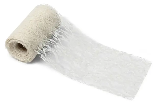 Ruban en dentelle Ivoire 10cm x 10 mètres Acheter Direct