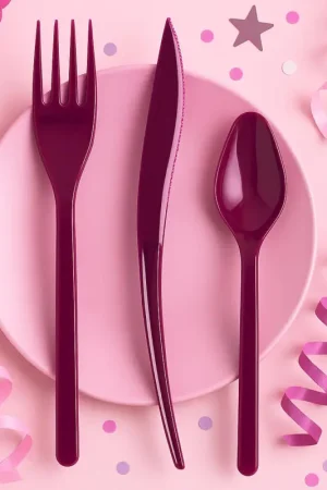 Marque Ménagère Plastique Luxe Violet x30