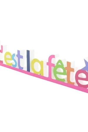 Bon Marché Centre de table C'est la Fete Multicolore