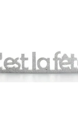 Achat Immédiat Centre de table C'est la Fete Argent
