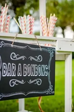 Panneau a suspendre Bar a Bonbons Nouvel Arrivage