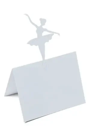 Solde Etiquette marque place avec Danseuse x10 pièces