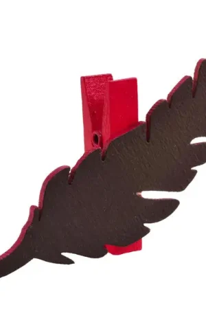 Promotion Marque place Ardoise Plume Fuchsia x 6 pièces