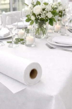 Produit De Marque Rouleau de nappe intisse Blanc 50m x 120cm pas cher