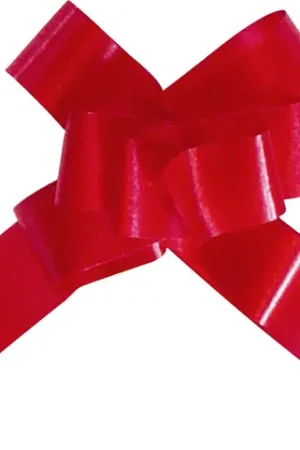 Mini noeud a tirer pas cher Rouge x 20 pièces Livraison Express