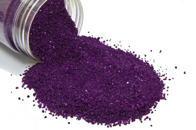 Sable de décoration Violet en flacon de 400 grammes Achetez Aujourd'hui