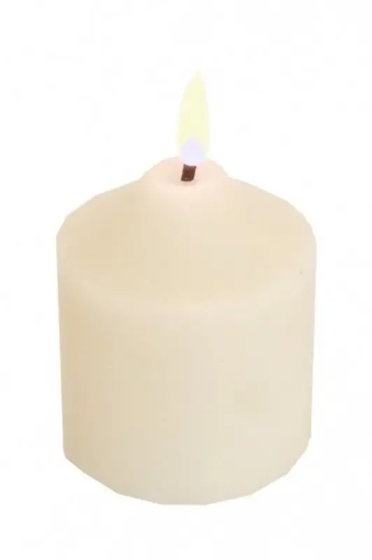 Bougie LED Cylindrique 9.5cm Satisfait Ou Remboursé