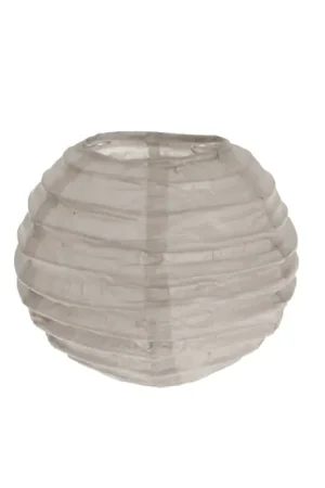 Lanterne boule en papier Taupe 10cm x 2 pièces Produit De Marque
